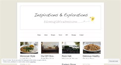 Desktop Screenshot of inspirationsandexplorations.com